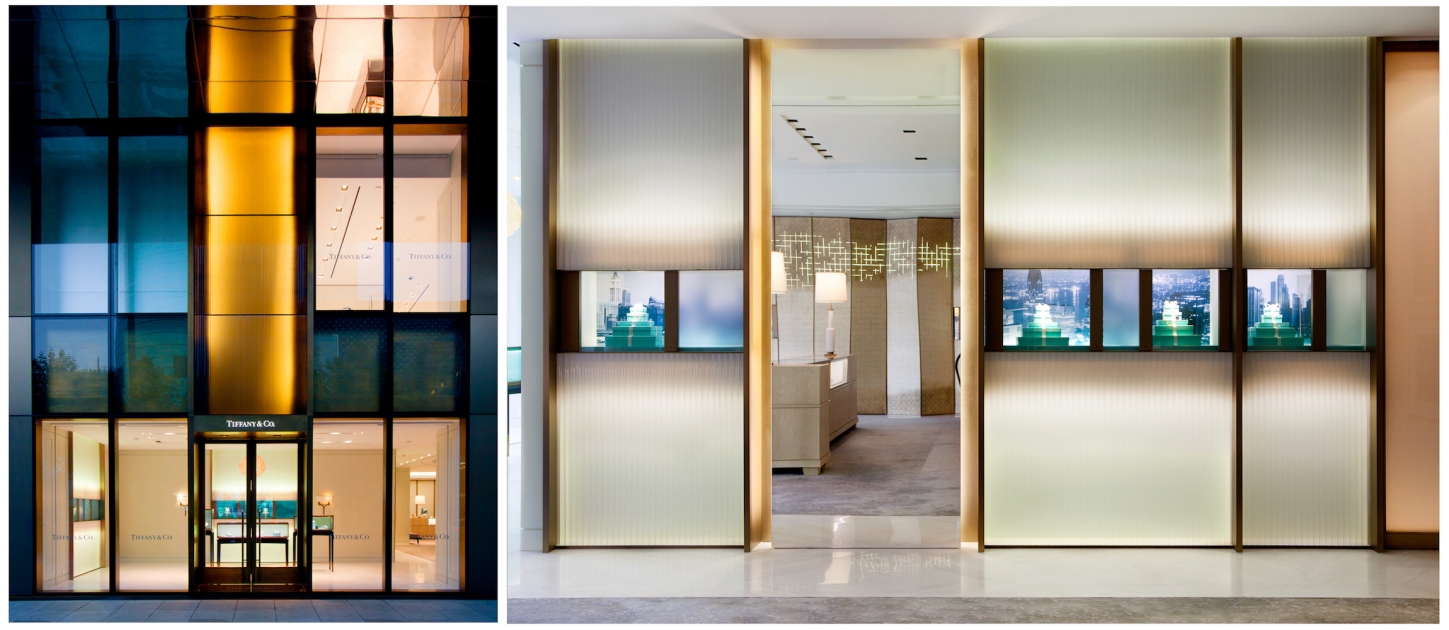 Photographer Nina Choi Architecture Tiffany & Co. Store Entrance Area Interior Design